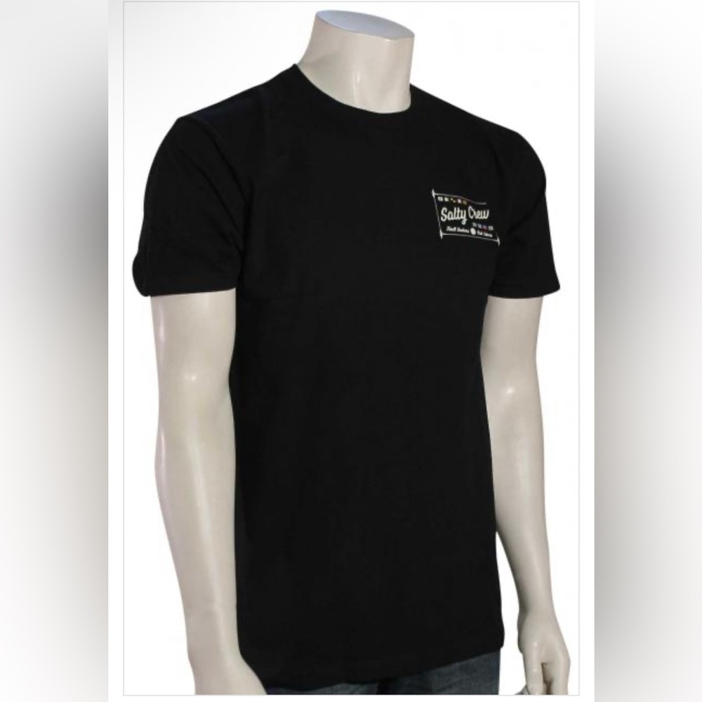 Salty Crew Classic Black Tee GUC